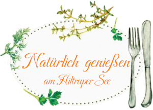 Natürlich genießen Logo